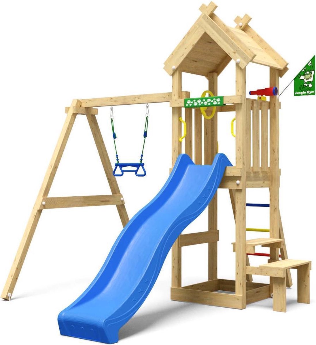 Houten Speeltoren • Totem 1-Swing