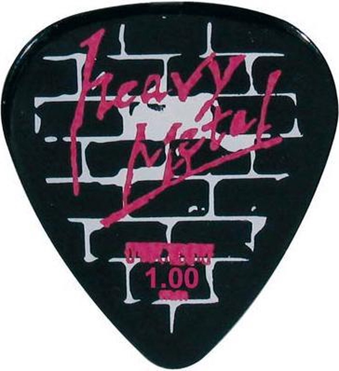 Pickboy Plectrum Celltex 1.00 mm "the wall" design p/s