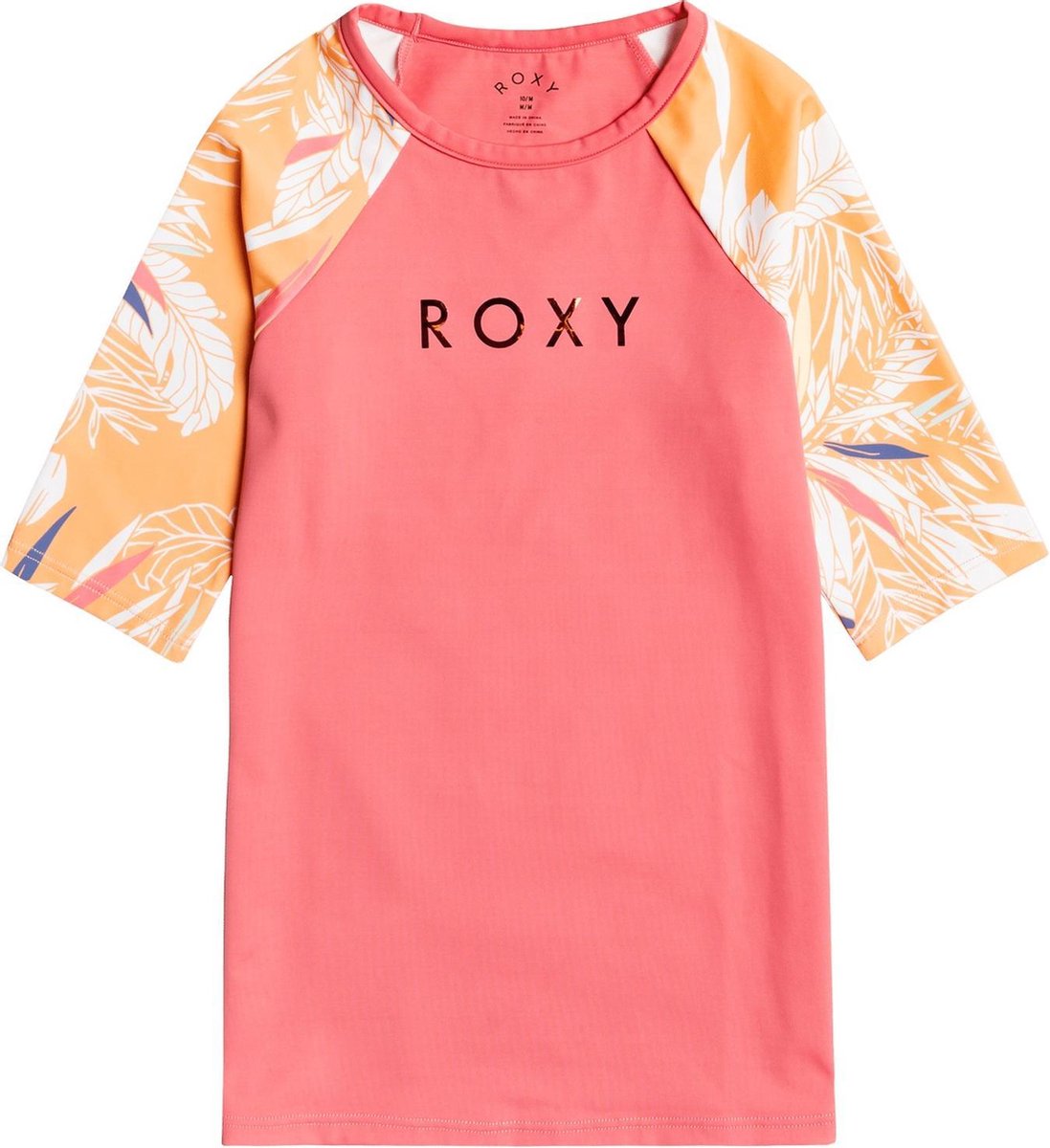 Roxy - UV Zwemshirt voor tienermeisjes - Buff Picolo's - Zalm - maat 152cm