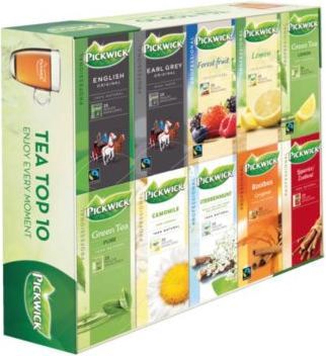 Tea Pickwick Prof Tea Assorted / 10x25