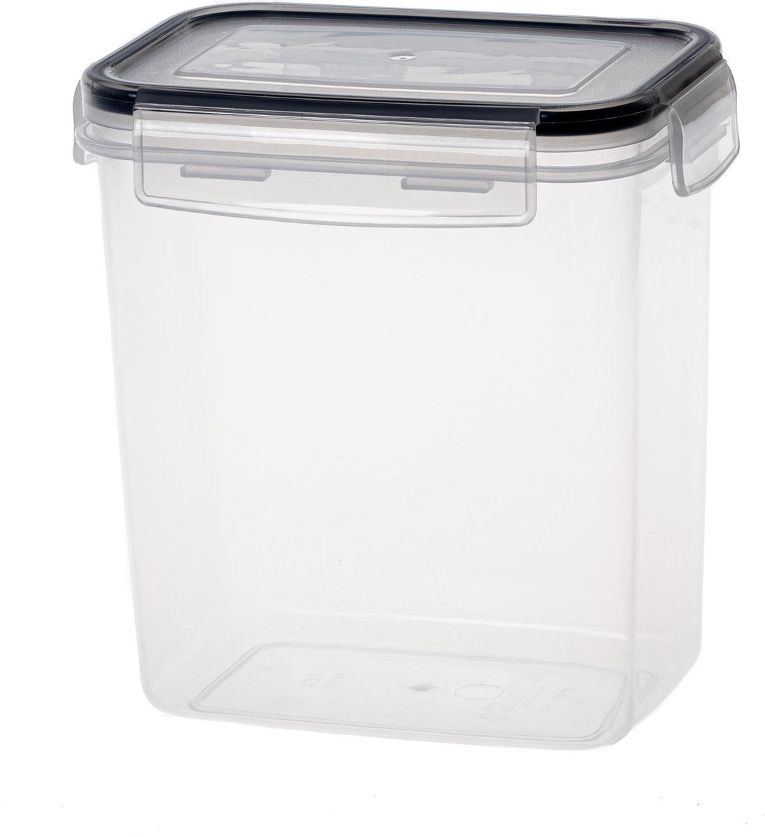 Sareva Voorraadpot Kunststof BPA-vrij - Transparant - Clip & Fresh 20x13x16 cm