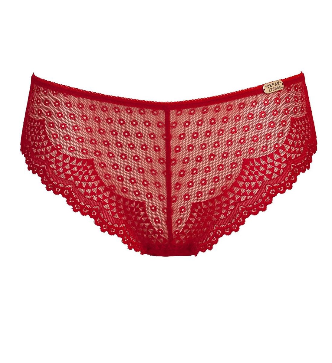 Dream Avenue Time Square rood Short - Onderbroek Maat: S