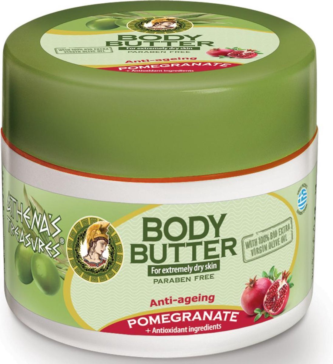 Pharmaid Athenas Treasures Body Butter Pomegranate 200ml | Bio Oil