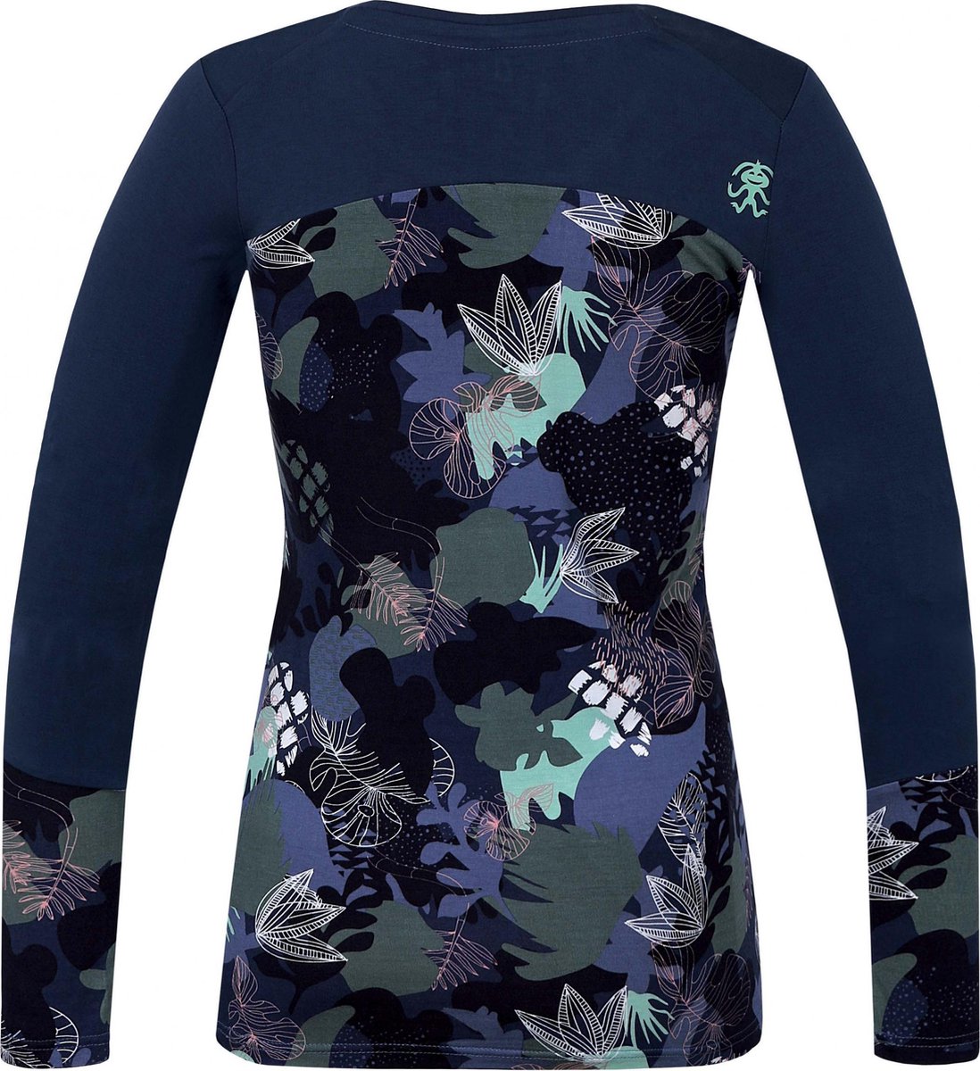 Rafiki T-shirt Sephira Dames Viscose Donkerblauw Maat 38