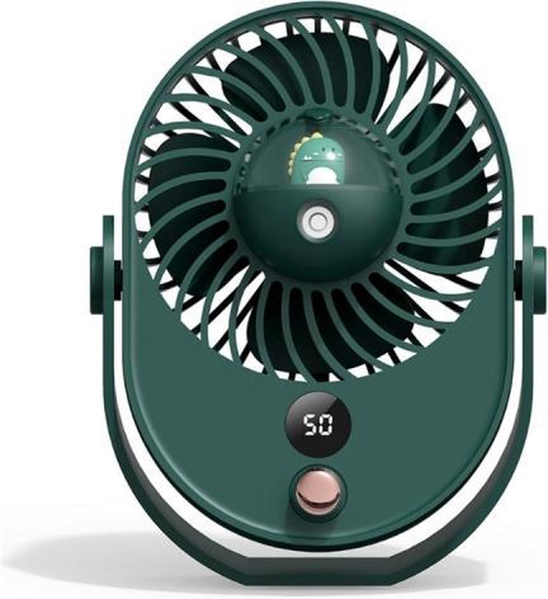 Desktop Spray Fan Cute Pet Voeg water toe Stille ventilator