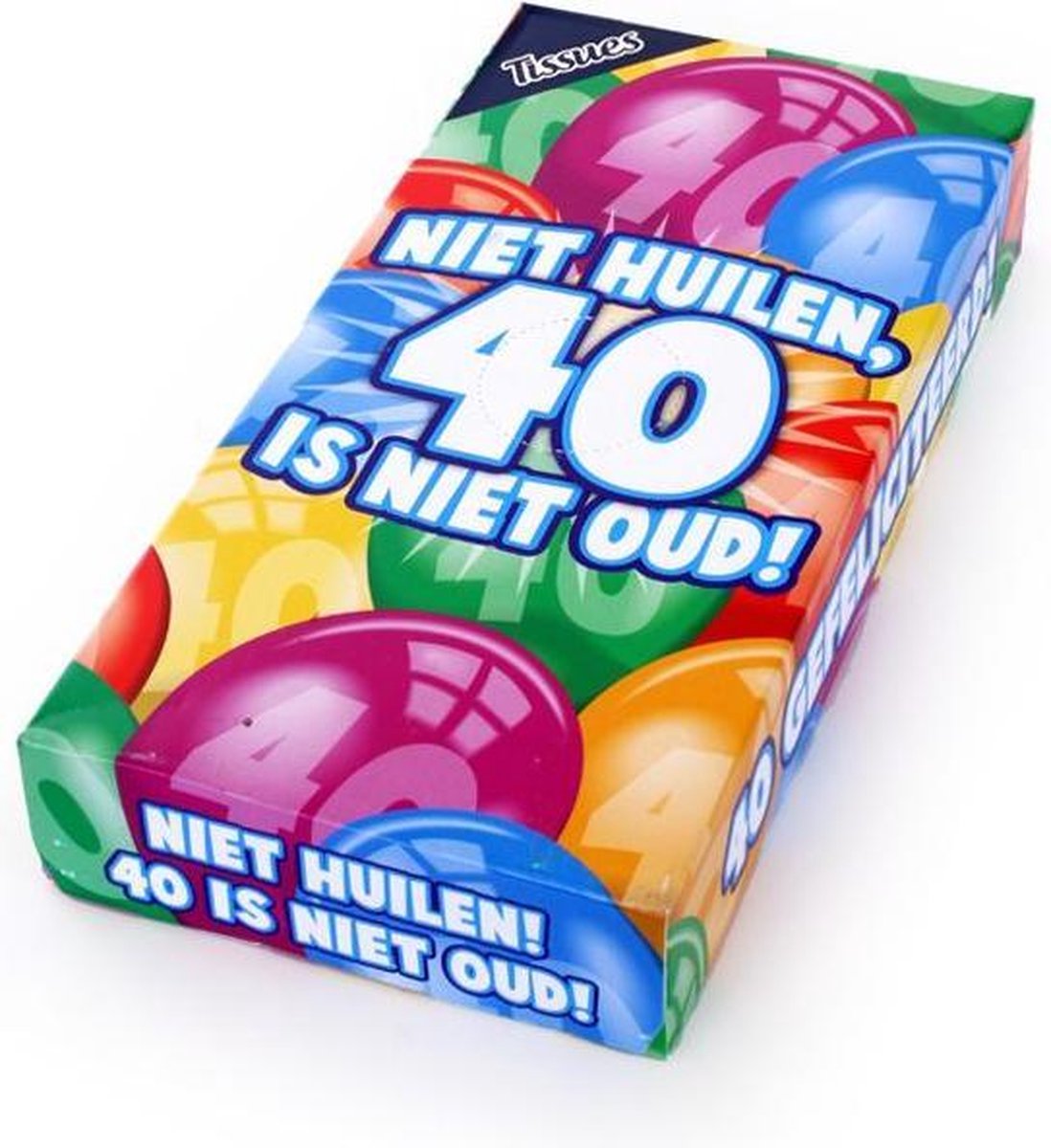 Tissuebox Niet huilen