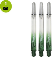 Shot Eagle Claw Duo Dartshafts - Clear - Groen - In Between - (1 Set)