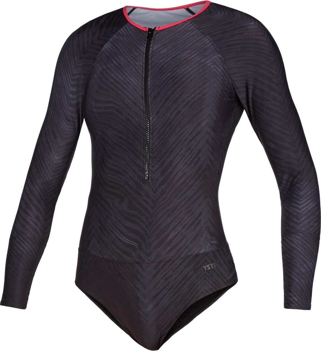 Mystic Dames Lycra Diva L/S Swimsuit - Phantom Grijs S