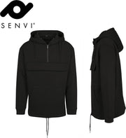 Senvi Sweat Pullover Hoodie - Kleur Zwart - Maat 5XL