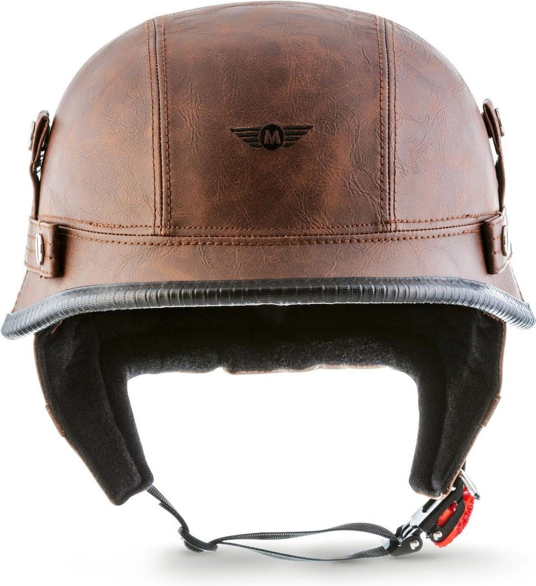 D34 Bruin Leren Duitse scooter