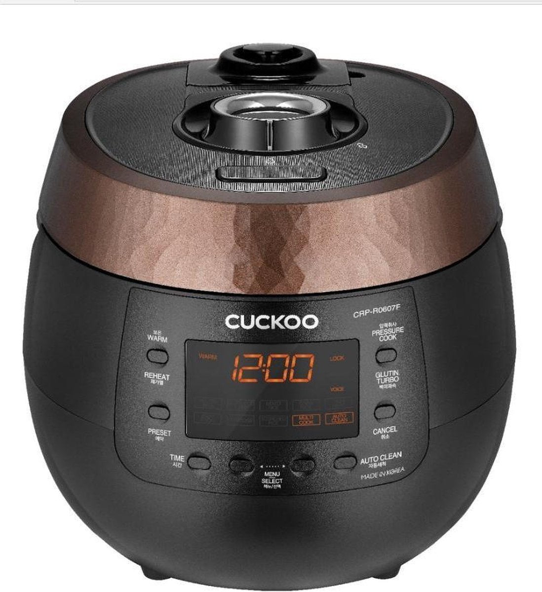 Cuckoo CRP-R0607F rijstkoker Zwart