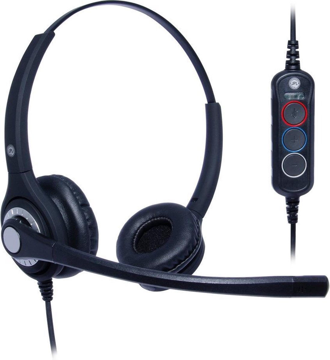 JPL 402S Headset Hoofdband USB Type-A Zwart