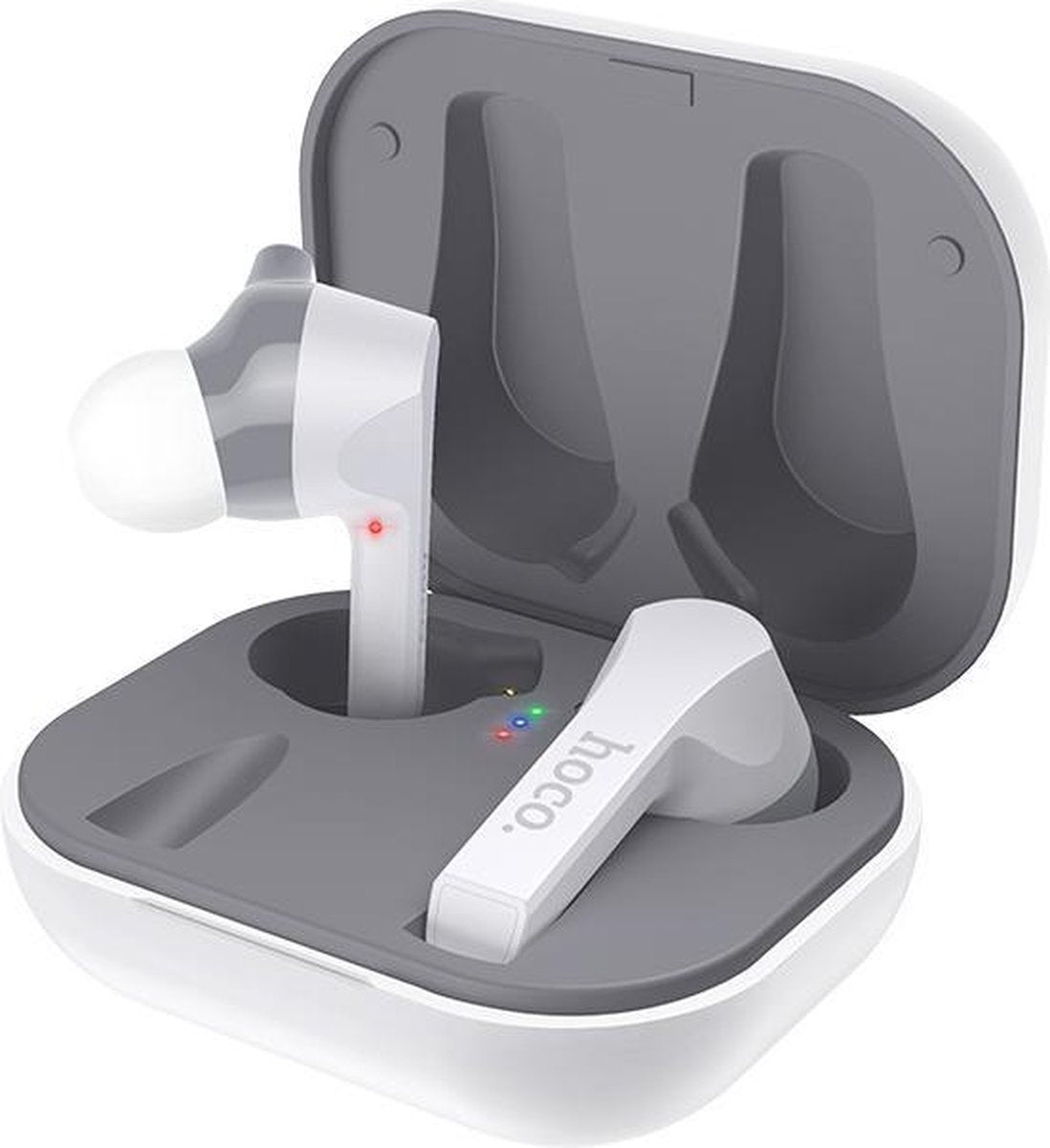 HOCO ES34 - Volledig Draadloze Oordopjes - Bluetooth Oortjes - Met Oplaadcase - Wit