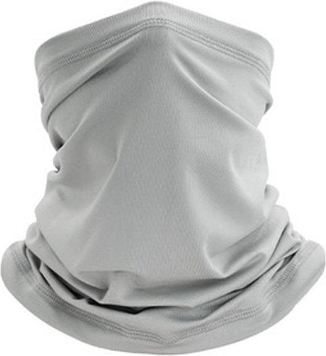 Mondbescherming Col Sjaal Bandana Hoofdband Spandex Fashion Sport UPF50 Grijs