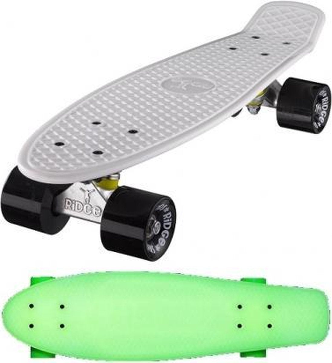 Ridge Retro board 22" Glow with black wheels