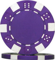 Pokerchip Dice Chip - Paars - 11