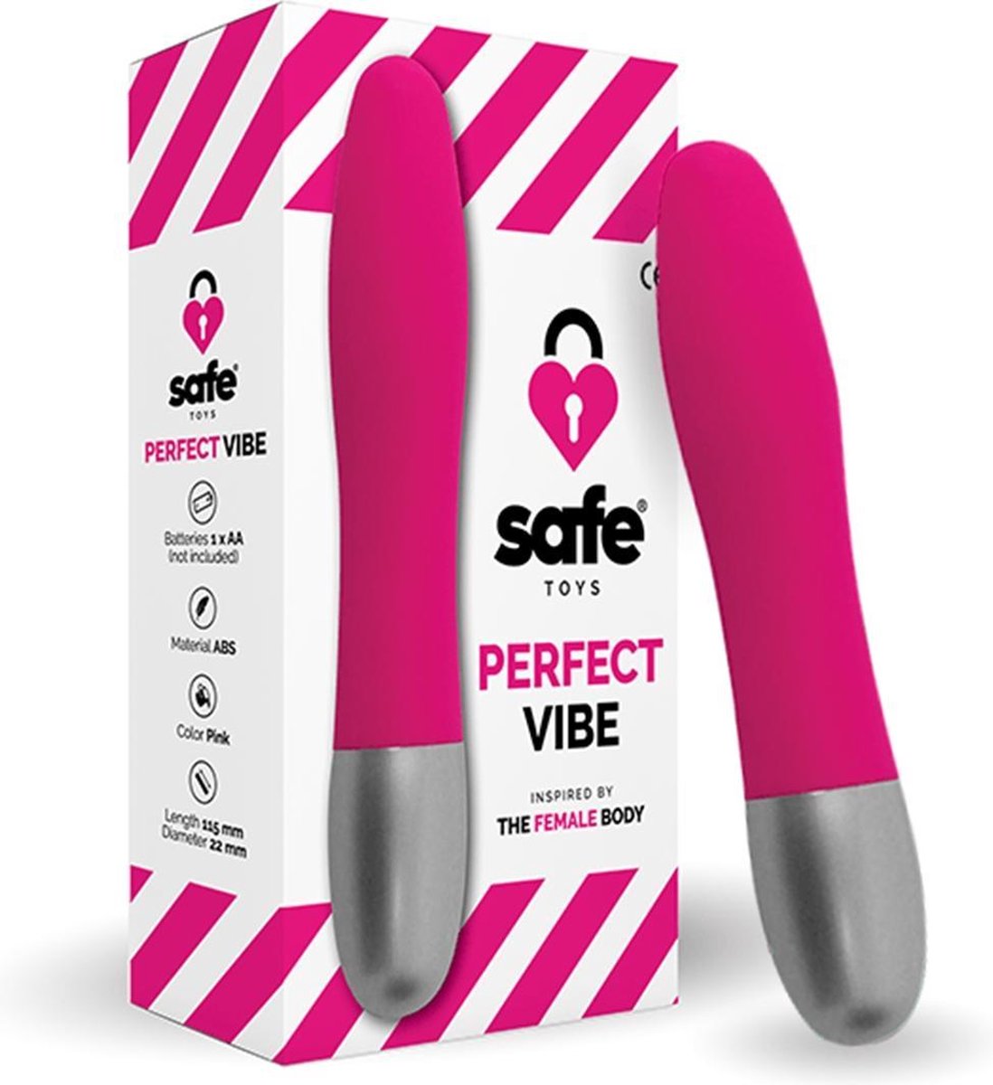Safe Perfect Vibe - Basis Vibrator - Roze