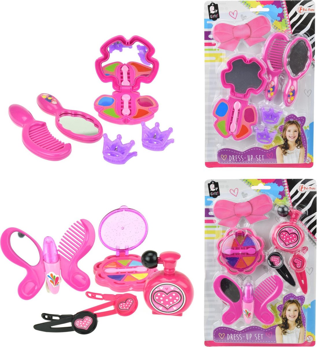 Opmaak set | Dress-up set | Girlz - kinder make ip