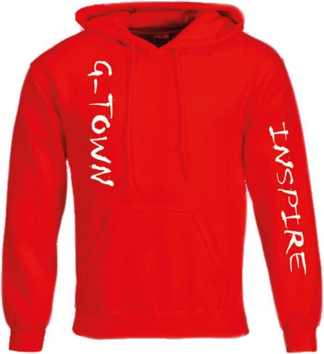 G-TOWN - Inspire - Hooded Sweater - Unisex - Rood
