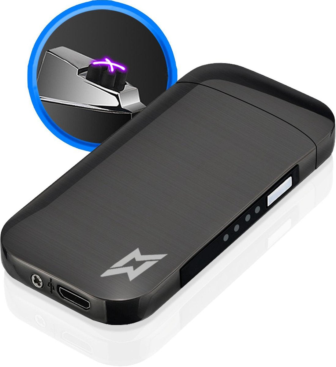 Superlit Plasma Aansteker – Luxe Elektrische Stormaansteker - Black  Night Original