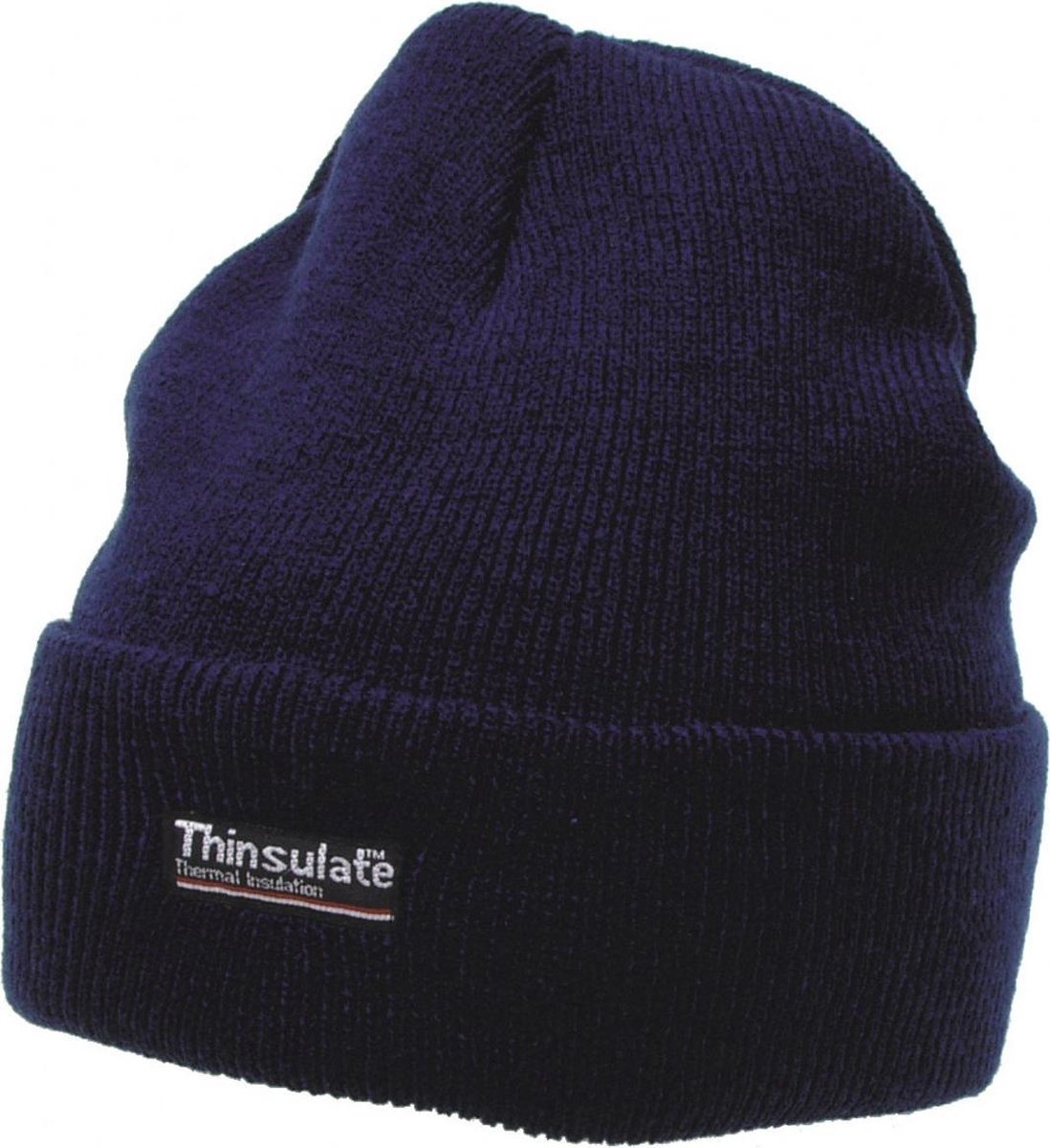 Beanie muts blauw met thinsulate