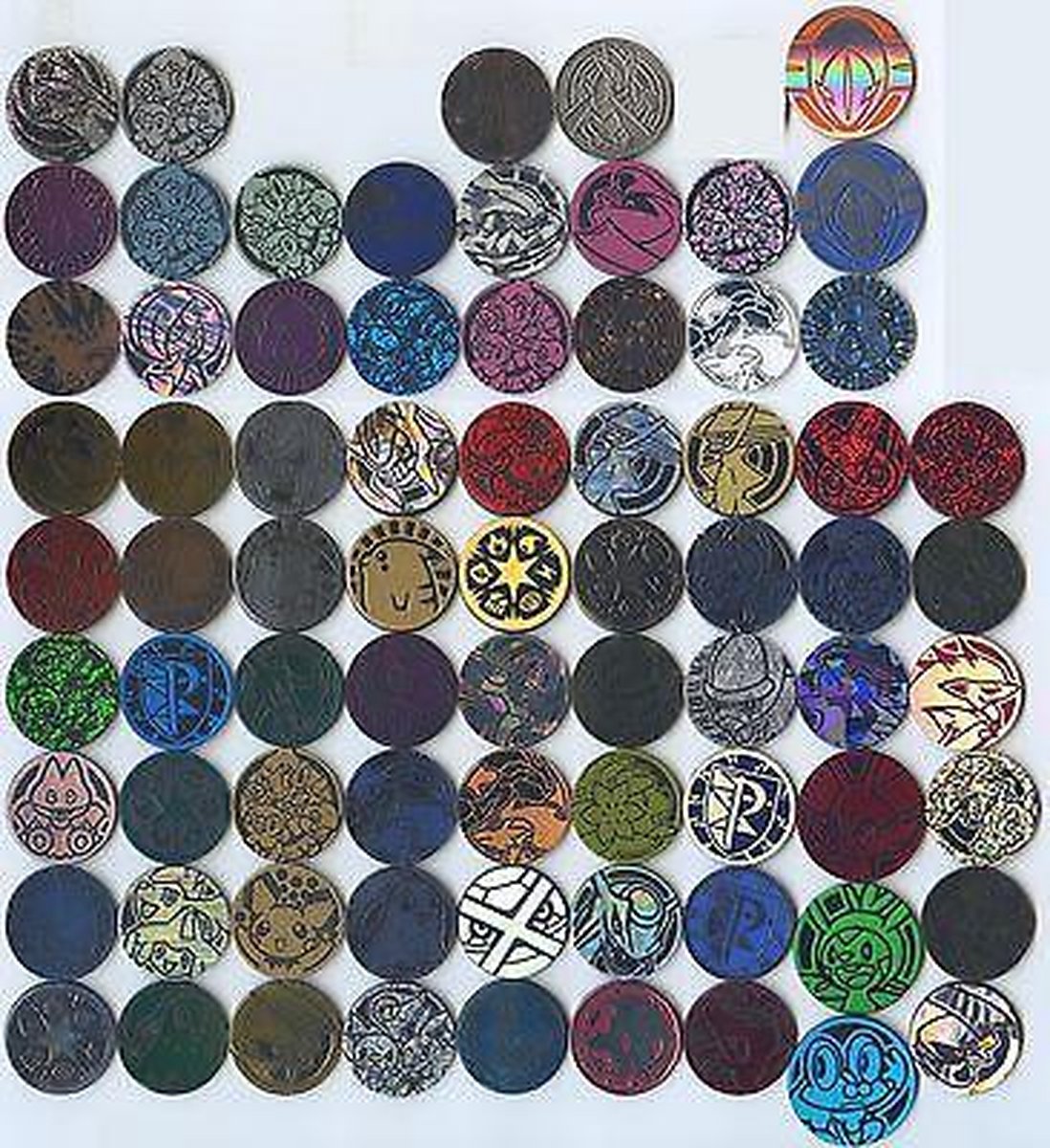 Pokemon 5 Verschillende Head & Tail Coins