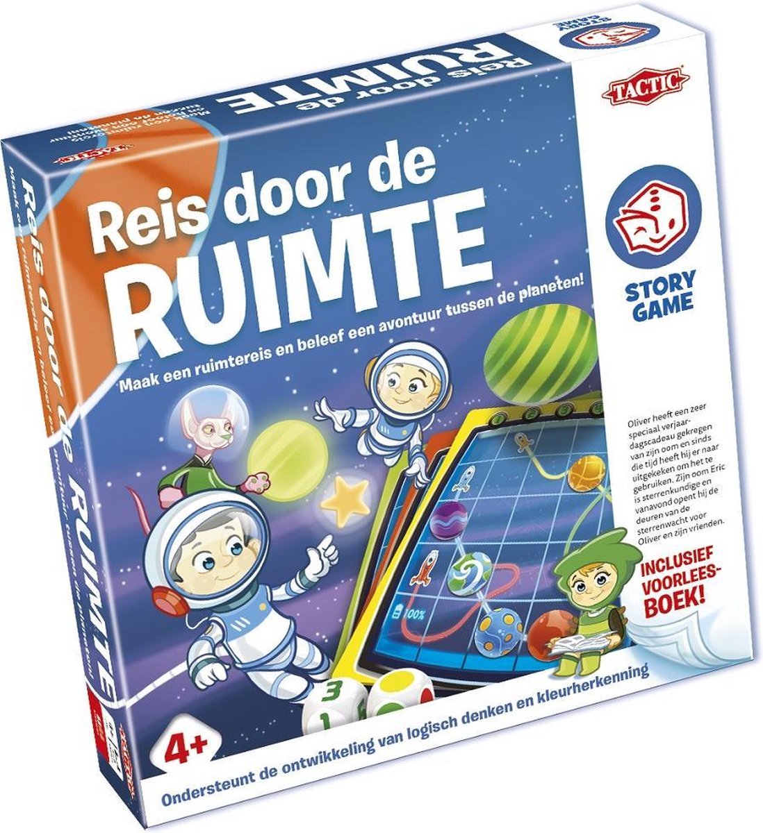 Spel - Verhalenspel - Reis door de ruimte - 4+