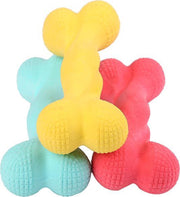 Pepets © - Hondenspeelgoed - Hondenbot - Kauwspeelgoed Hond - Bijtspeelgoed - Bone Hond - set van 3 stuks - Speelgoed Hond  - Hondenbeen - GRATIS bijtring