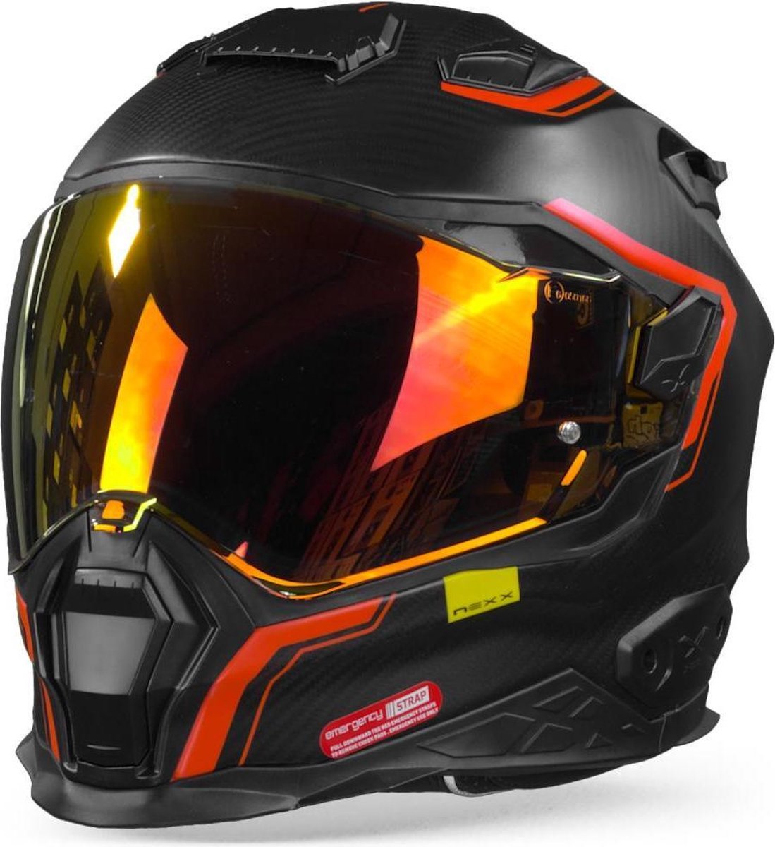 Nexx X.Wst2 Carbon Zero 2 Red Matt  L