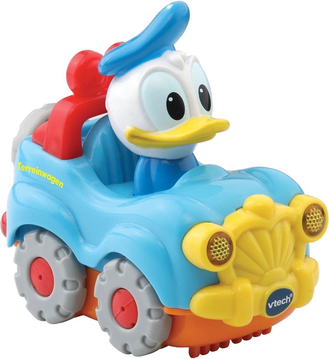 VTechToet Toet Auto's Donald Duck Terreinwagen - Educatief Babyspeelgoed