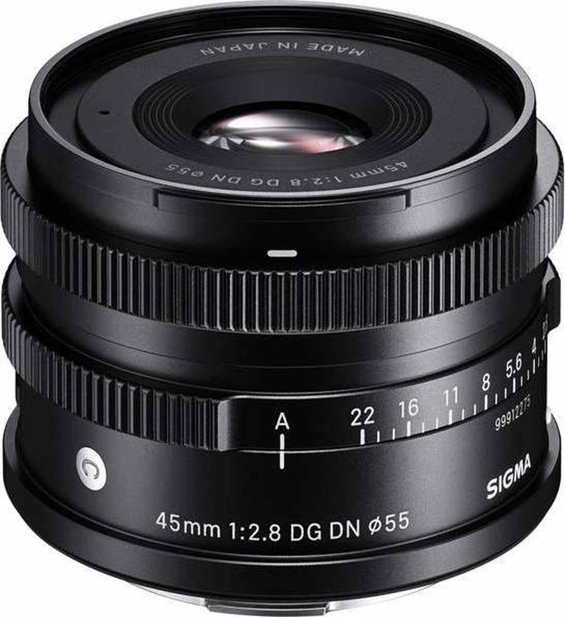 Sigma 45mm F2.8 DG DN MILC Standaardlens Zwart