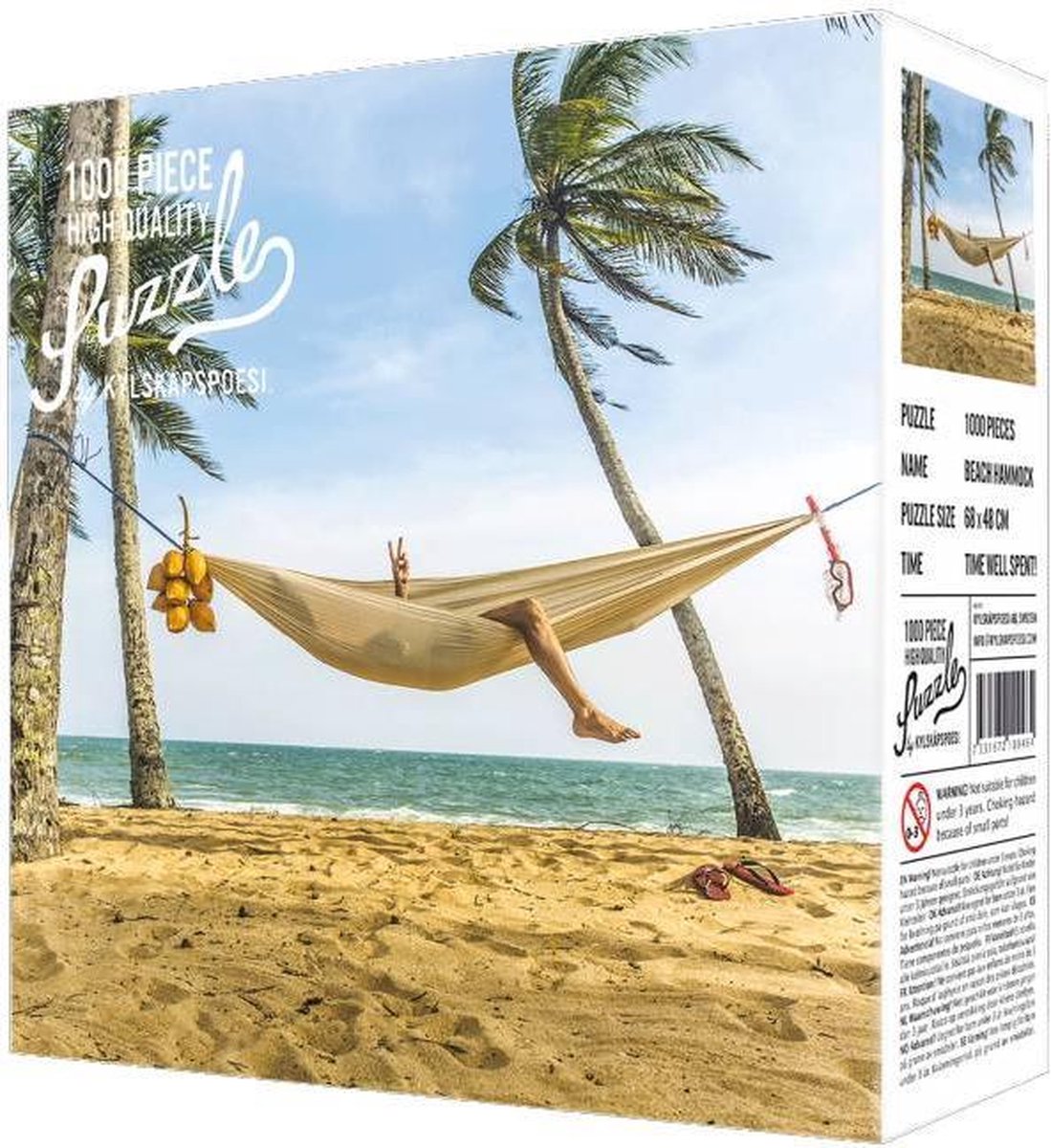 Koelkastpoëzie HO Koelkastpoezie Puzzle Hammock
