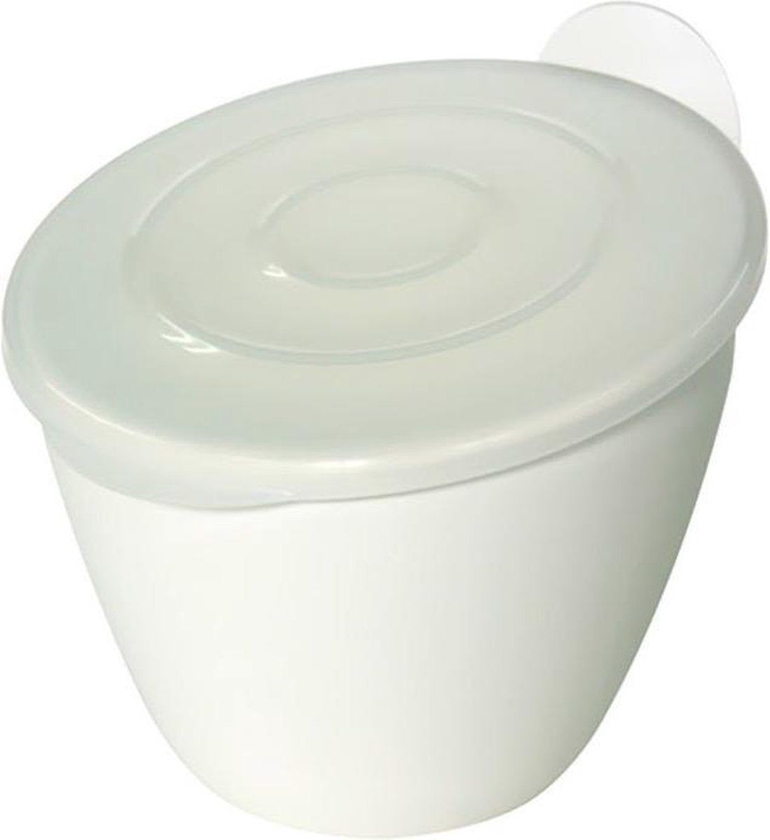 Hachiman Rolle gootsteenprullenbakje - Wit