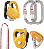 Petzl Crevasse Complete gletsjerreddingsset voor snelle inzet