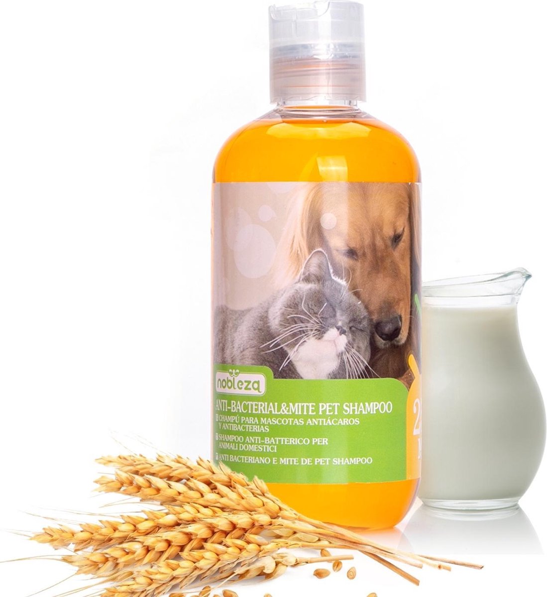 Nobleza 44NUV - Hondenshampoo - 6 x 250 ml - Shampoo voor Honden/ Katten