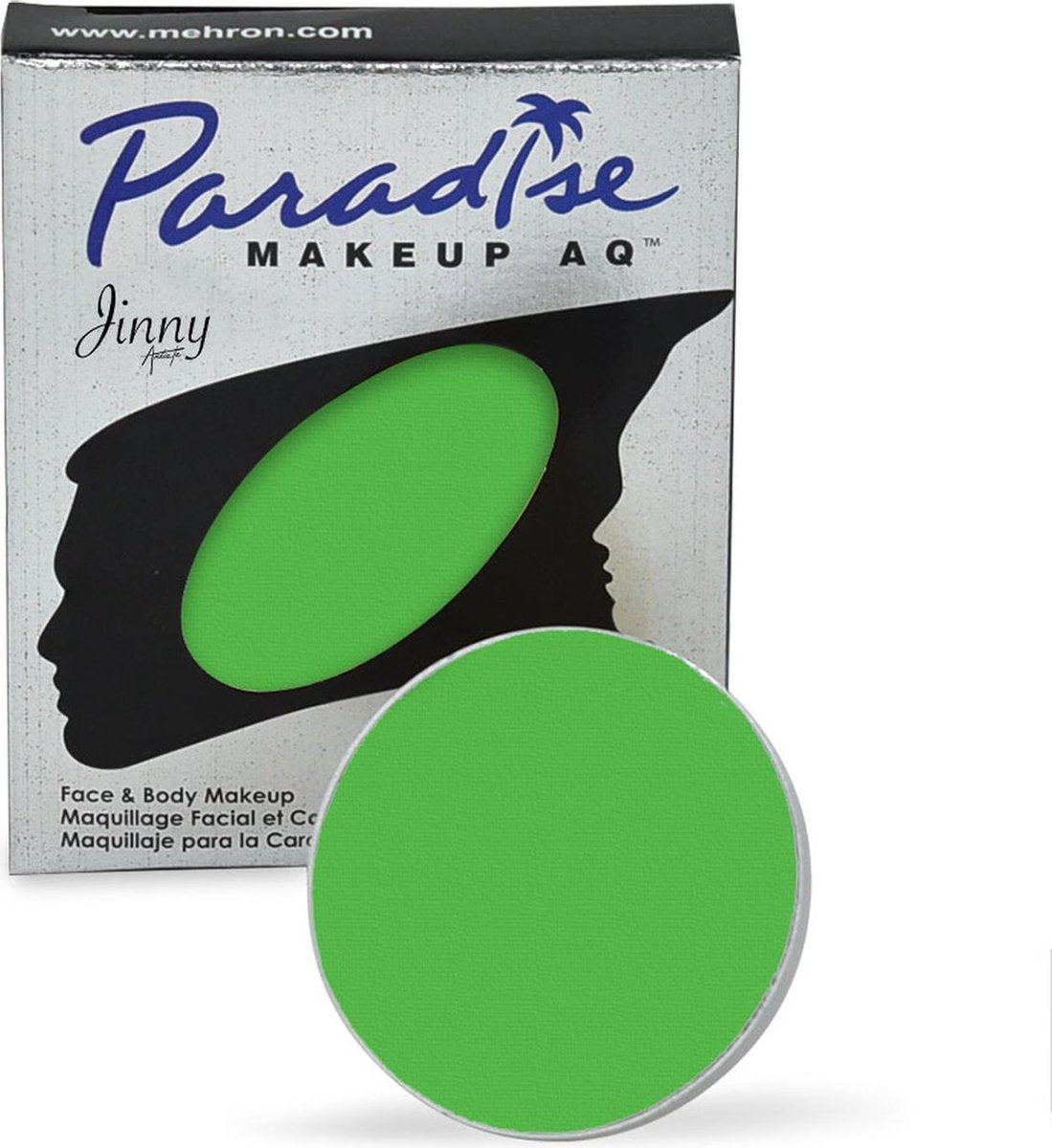 Mehron Paradise AQ Schmink op waterbasis - Lichtgroen - 7 gr