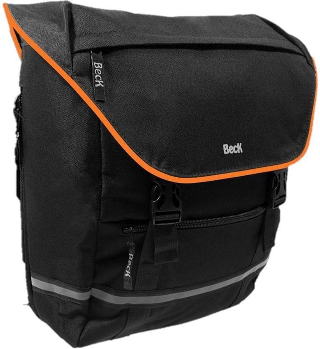 Beck SPRTV Single enkele fietstas oranje bies 15 / 17.5 L