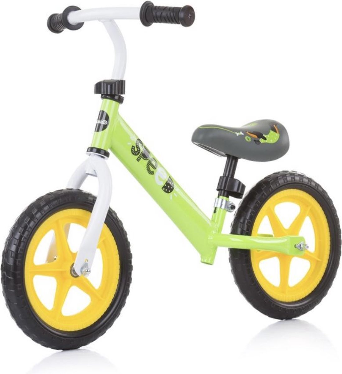 Chipolino Speed Balansfiets - Loopfiets - 12 inch - Jongens en Meisjes - Vanaf 2 jaar - Groen