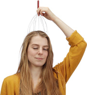 relaxdays hoofdmassage spin - hoofd massage - 12 armen - hoofdspin - 24