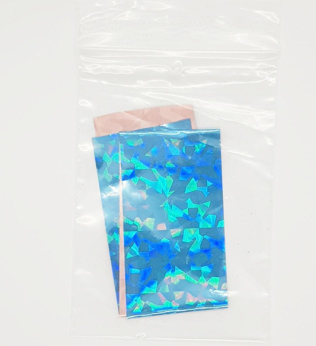 RSB - holo - nagelfolie - bleu/blauw