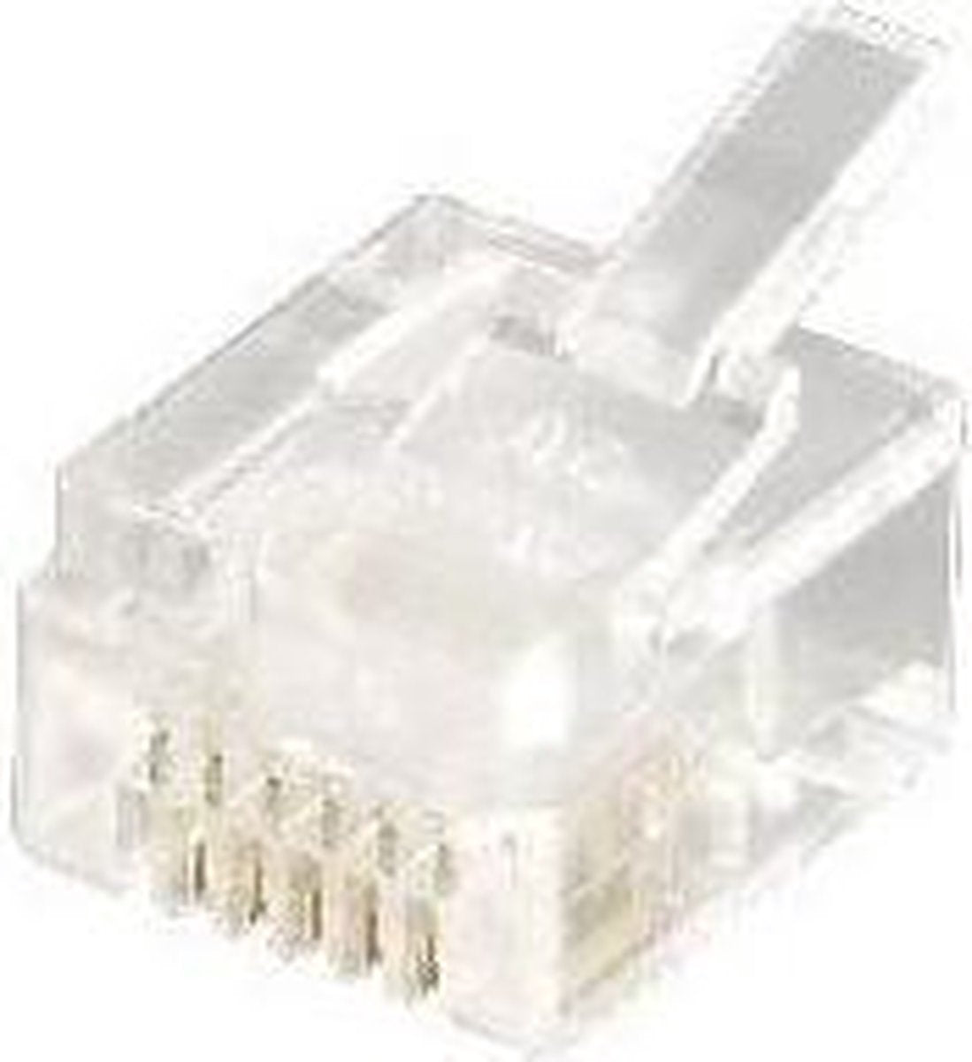 Equip Modular Plug RJ12 6P6C (6uinch) Unshielded for Mod