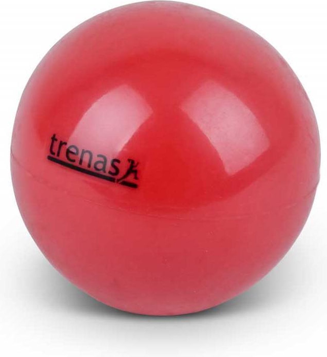 Trenas Gewichtsbal - Yoga Toningbal - Yoga bal - 500 g - diameter 10 cm - Rood - niet stuiterend