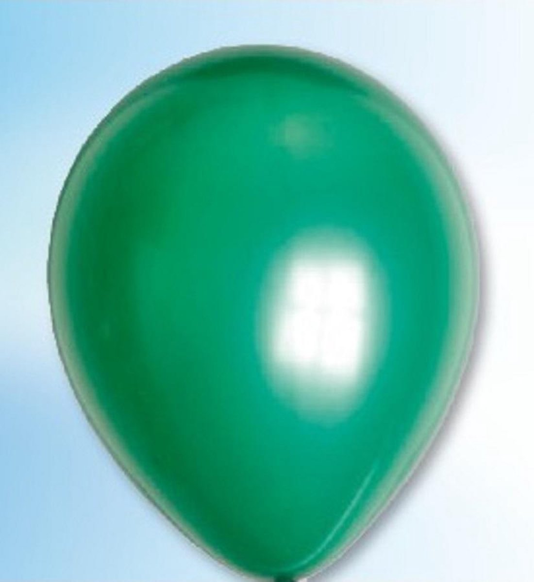 Ballonnen metallic donker groen (12