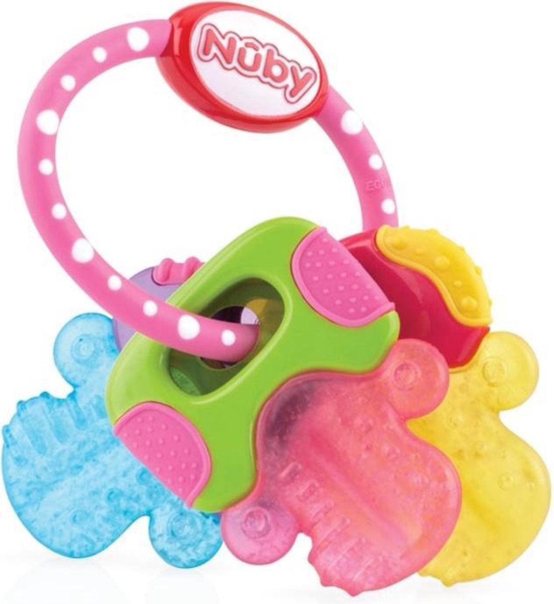 Nuby Koelbijtsleutels 20 Cm Junior Siliconen 4-delig