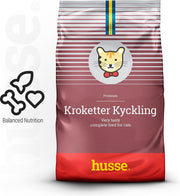 Husse Kroketter Chicken - Kattenvoer - 2 kg