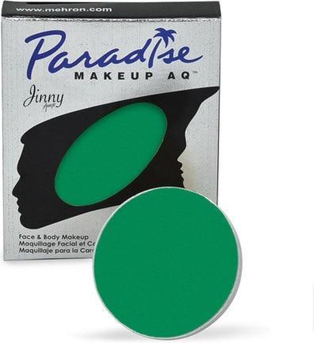 Mehron Paradise AQ Schmink op waterbasis - Amazone Groen - 7 gr
