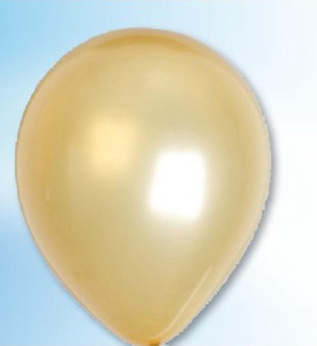 Ballonnen paarl metallic goud (12