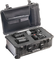 Peli Case   -   Camerakoffer   -   1510    -  Zwart   -  incl. plukschuim en laptophoes in deksel  50