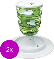 Catit Senses Food Tree - Kattenspeelgoed - 2 x 27x35x31 cm Wit Groen