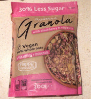 Granola-Geroosterd- 300 gr- Vegan- Braam - Framboos
